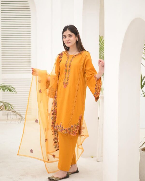 BEST SELLING - 2PC EMBROIDERED SUIT